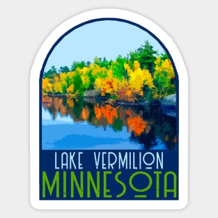 Lake Vermilion Minnesota Decal Sticker